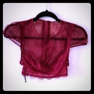 Victoria's Secret Sheer Lace Bralette